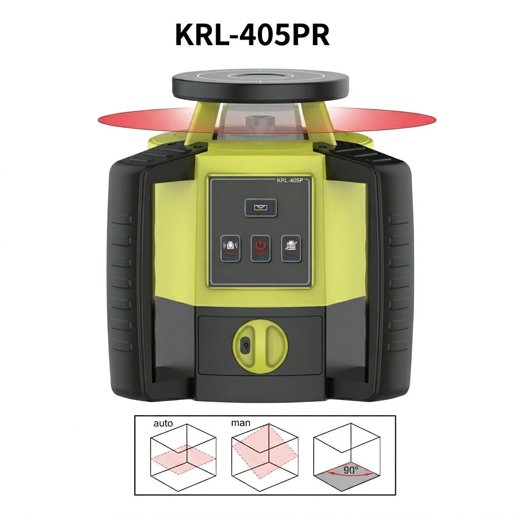 Self-Leveling Rotary Laser Kit — 2,600′ Range