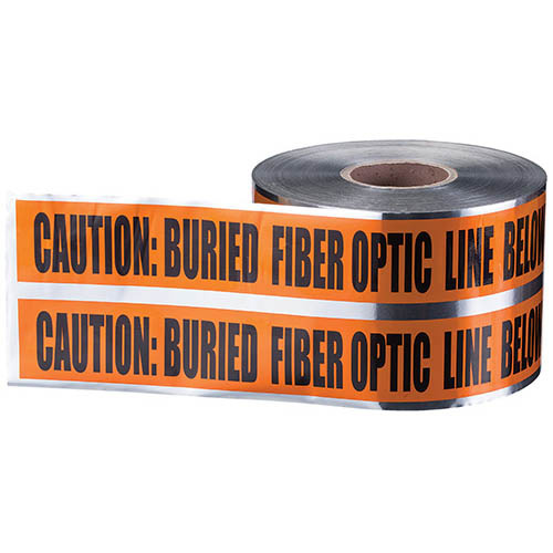 Underground Detectable Warning Tape 6″ × 1000′
